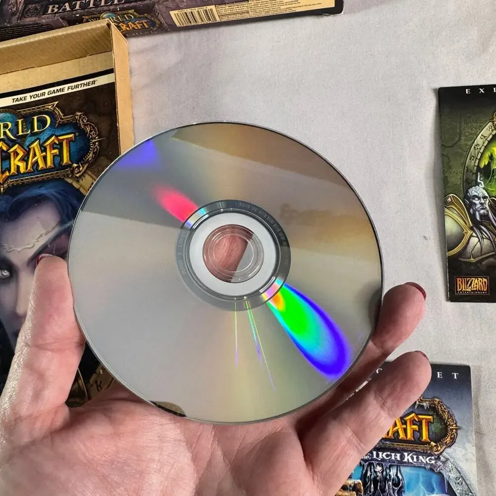 Blizzard World of Warcraft Battle Chest for Windows Mac DVD-Rom Software